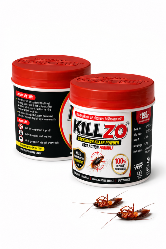 KILLZO™ Cockroach Killer Powder | Fast Action Anti-Roach Formula (20g)